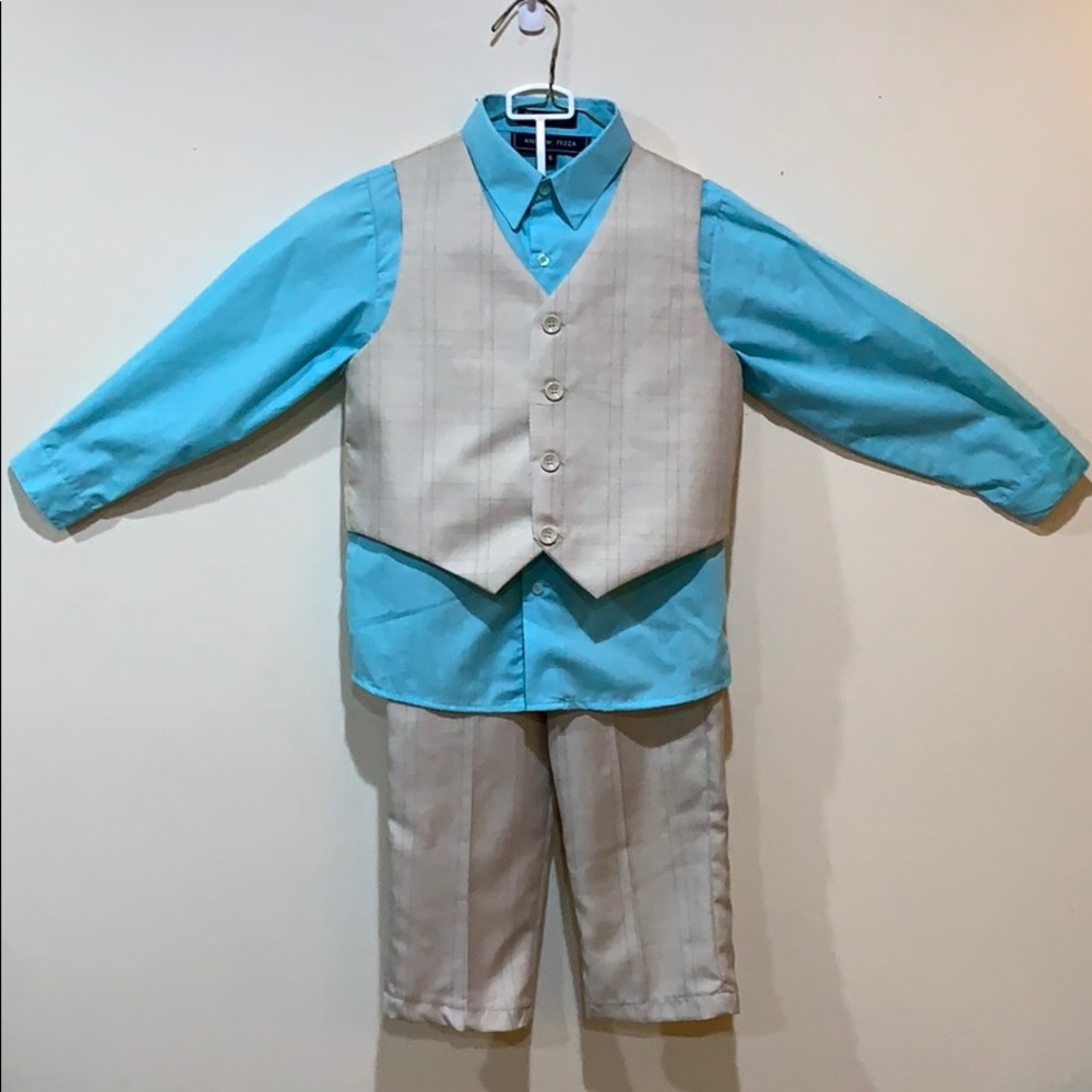 Andrew Fezza Kids Outfits - Shirt/Vest/Pants